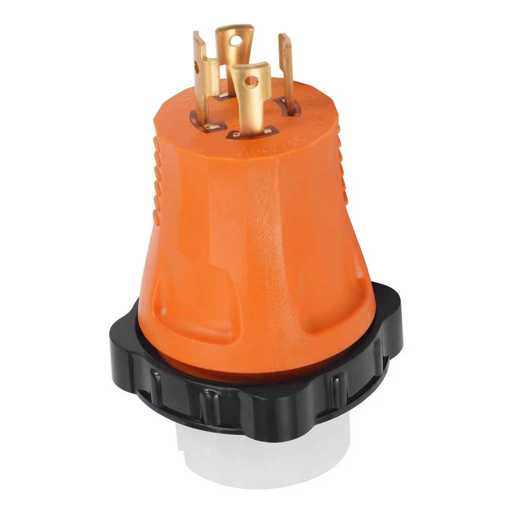 NEMA L14-30P to SS2-50R Adapter 125/250V Weather Resistant (4.3 Inches)