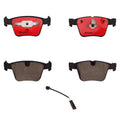 Set of 4 Rear Ceramic Brake Pads & Sensor for Mercedes C216 R231 (2006–2014)