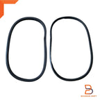LH & RH Glass Weatherstrip Rubber Seal for Holden Rodeo Space Cab (88-02)