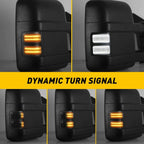 LED Switchback White/Amber Side Mirror Lights for Ford F250 F350 F550 (2008–2016)