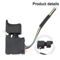 Electric Drill Switch for DIY Projects (Cordless, Adjustable Features)