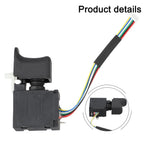 Electric Drill Switch for DIY Projects (Cordless, Adjustable Features)