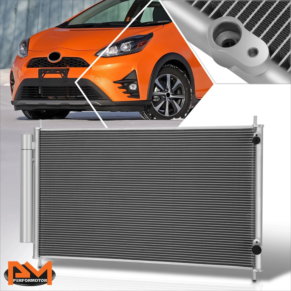 A/C Condenser for Toyota Prius C (2012–2019) Aluminum Core Replacement