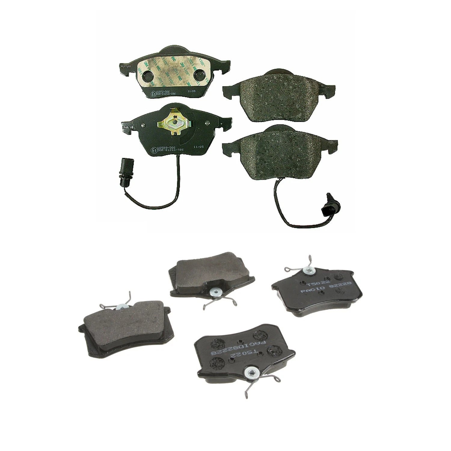Hella Disc Brake Pads Kit for Audi A4 A4 Quattro A6 Quattro (1996–2008)
