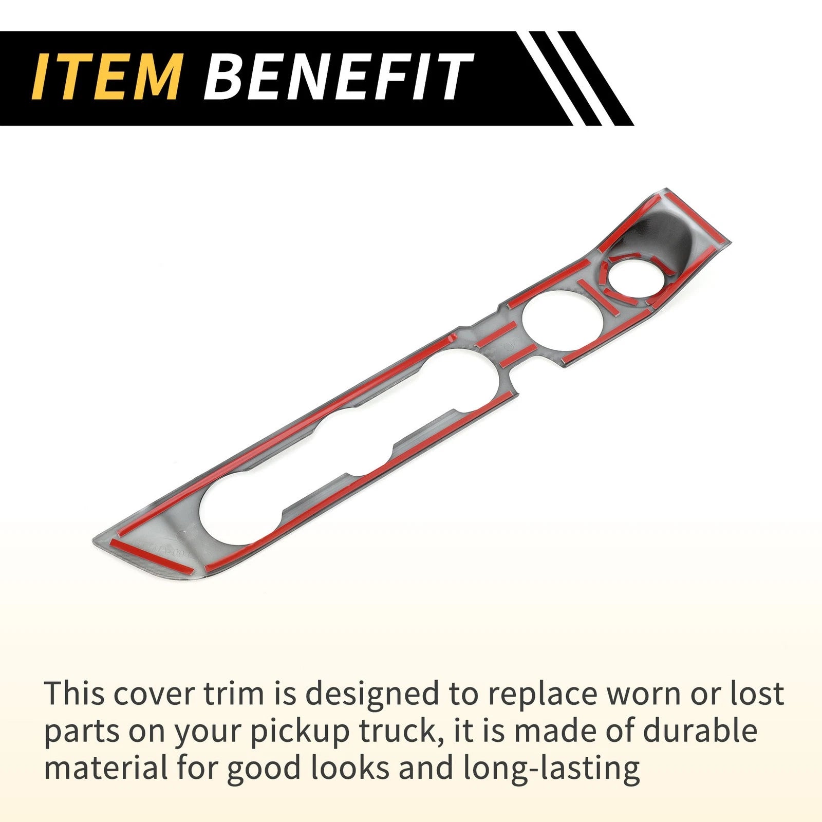 Carbon Fiber Console AC Switch Button Control Trim for Toyota Tacoma (2016–2023)
