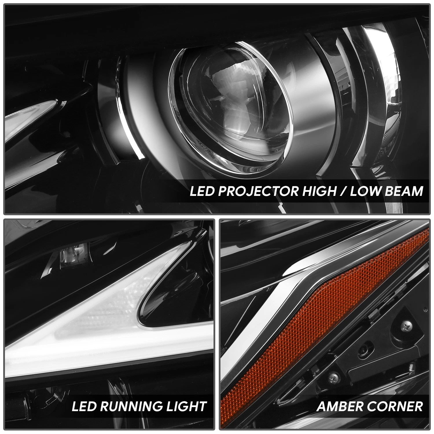 Left Side LED Projector Headlight for Lexus ES300H ES350 (2019–2021)