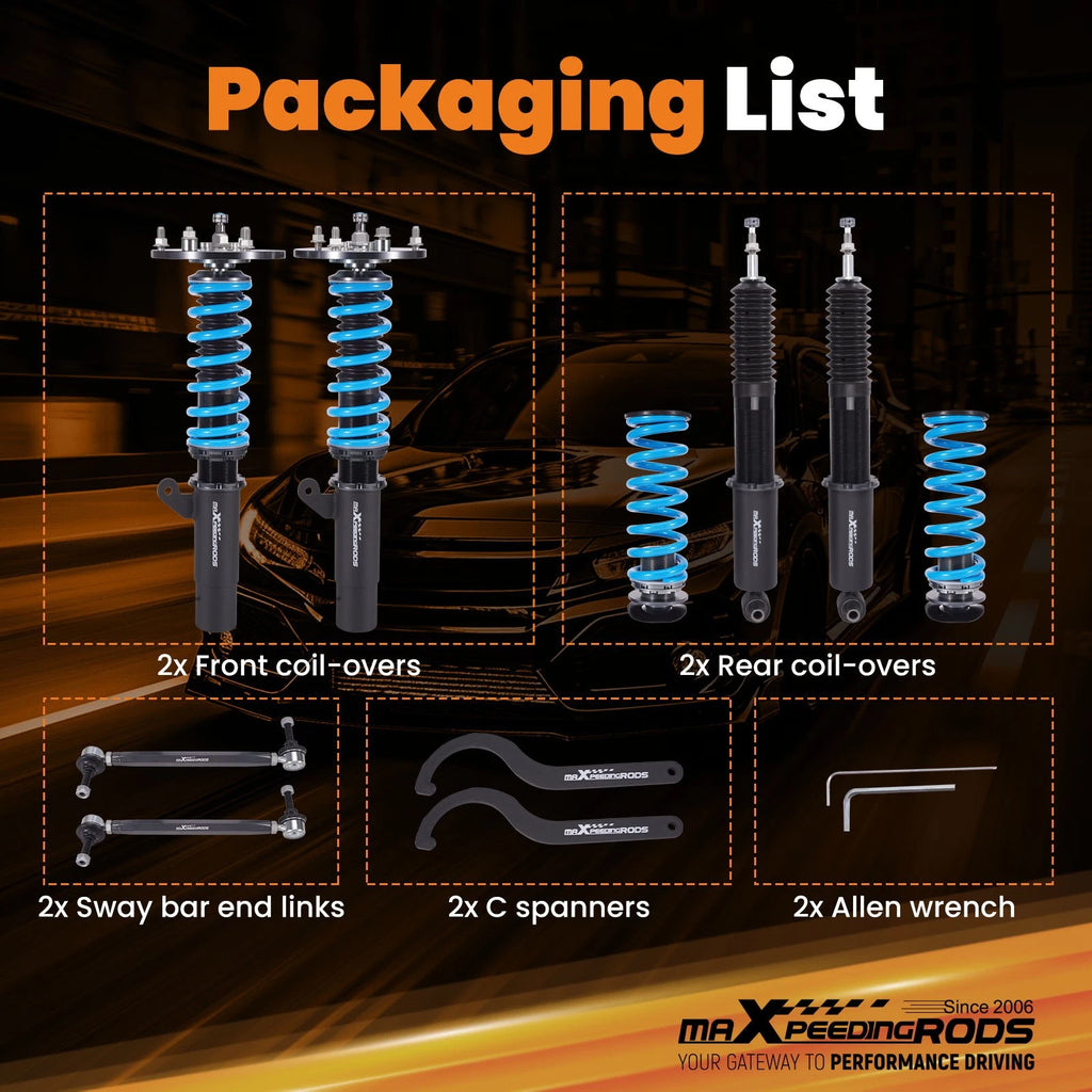 Coilover Suspension Lowering Kit for BMW 3-Series F30 (2013–2019)