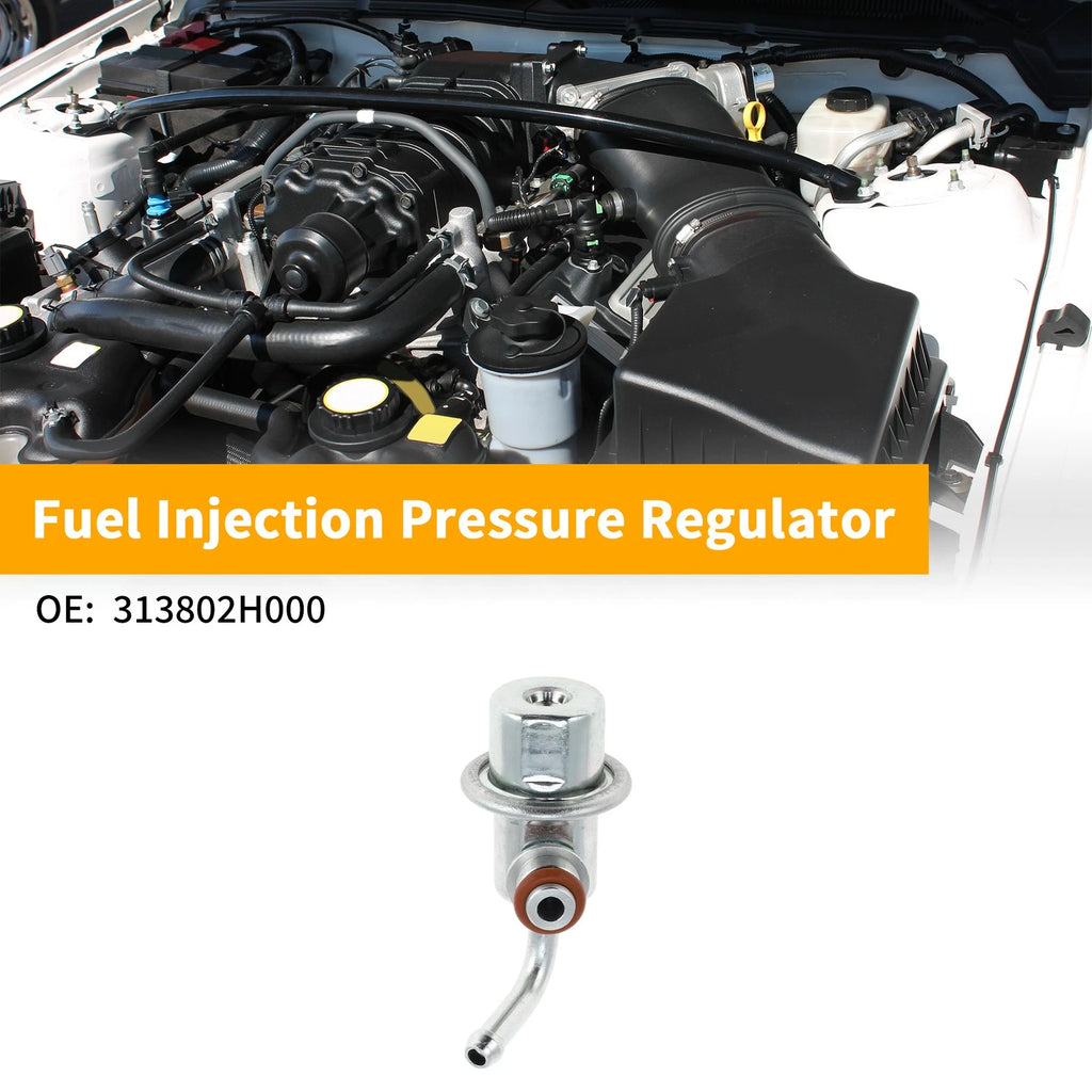 Fuel Pressure Regulator for Hyundai Elantra (2008–2013) No. 313802H000 Metal