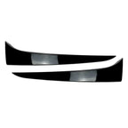 Gloss Black Rear Window Side Wing Trim Covers for Skoda Kamiq (2019-2023)