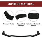 Front Bumper Lip Splitter for Ford Mustang GT (2018–2023) Matte Black