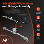 Wiper Motor & Linkage Assembly for Chevy Traverse (2009-2011)