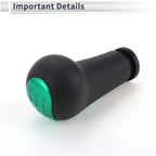 5 Speed Manual Gear Shift Knob for Chevrolet Spark (2013–2022) - Green Black