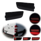 Smoked LED Tail Brake Light with Sequential Turn Signal for Benz Sprinter (2007–2018)