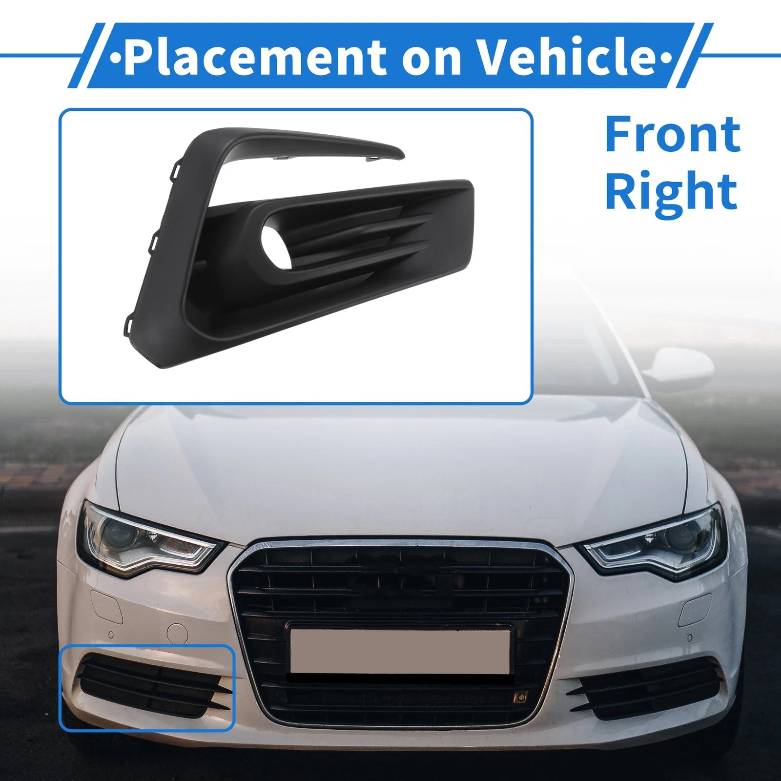 Front Right Fog Light Grill No. 71141TZRH10 for Honda Fit (2020–2023)