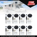 Set of 4 Trailer Hub Kits for 4" Spindles