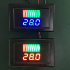 LED Digital Voltmeter Gauge 12V-60V for Car Marine Motorcycle