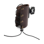 Universal Motorcycle Cup Holder for Harley - Dark Brown