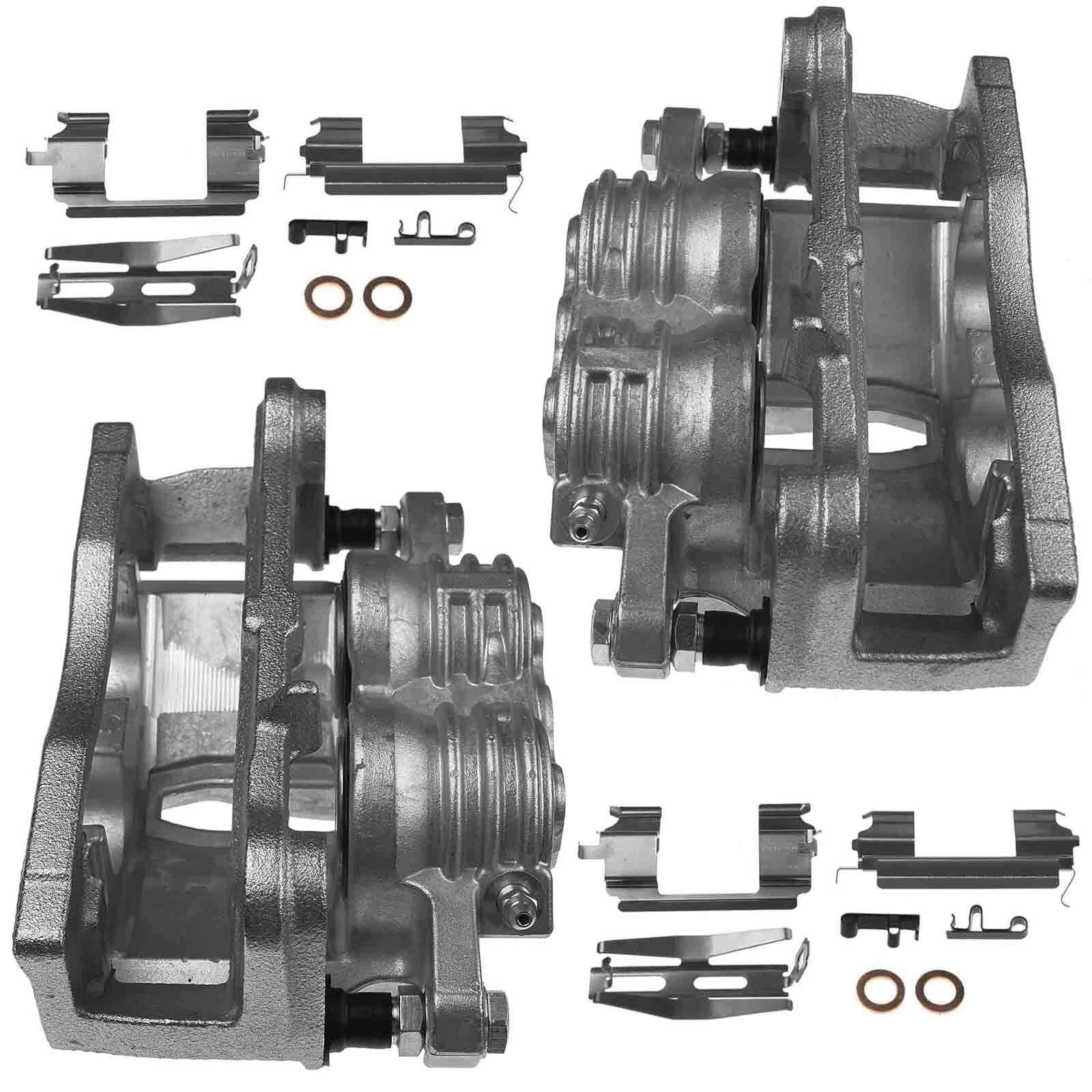 Front Brake Calipers with Bracket for Chevrolet GMC Isuzu Saab Buick
