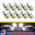 2X T10 LED License Plate Light Bulbs for Various Models