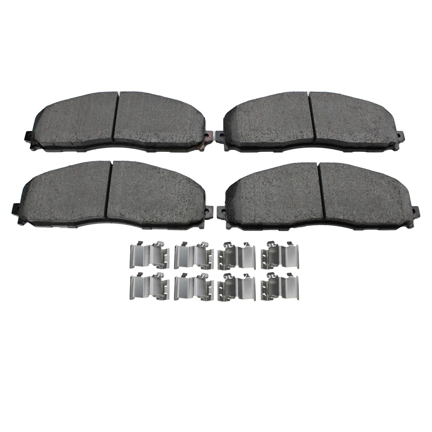 Set of 4 Akebono ProACT Front Disc Brake Pads for Ford F-350 Super Duty (2017–2020)