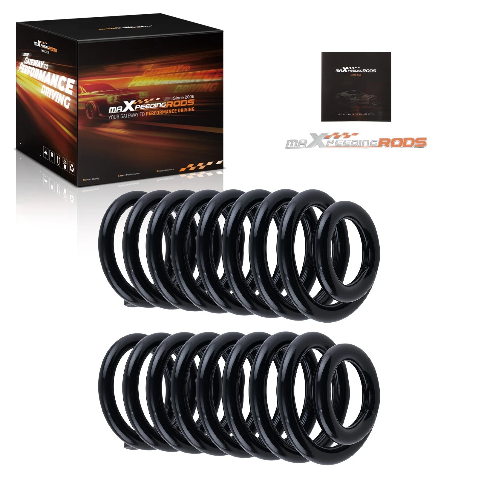 2" Front Drop Spring Assembly Kit for Ford F150 F100 2WD (1965–1979)