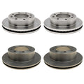 ACDelco Silver Brake Kit Disc Rotors Set of 2 for Express Sierra