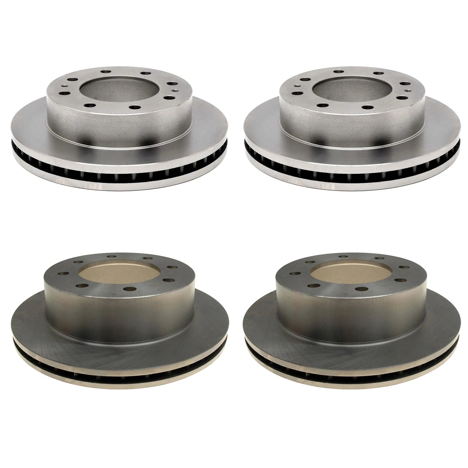 ACDelco Silver Brake Kit Disc Rotors Set of 2 for Express Sierra