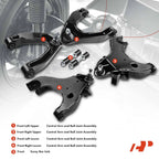 6X Front Upper & Lower Control Arms with Ball Joints for Nissan Xterra (2000–2004)