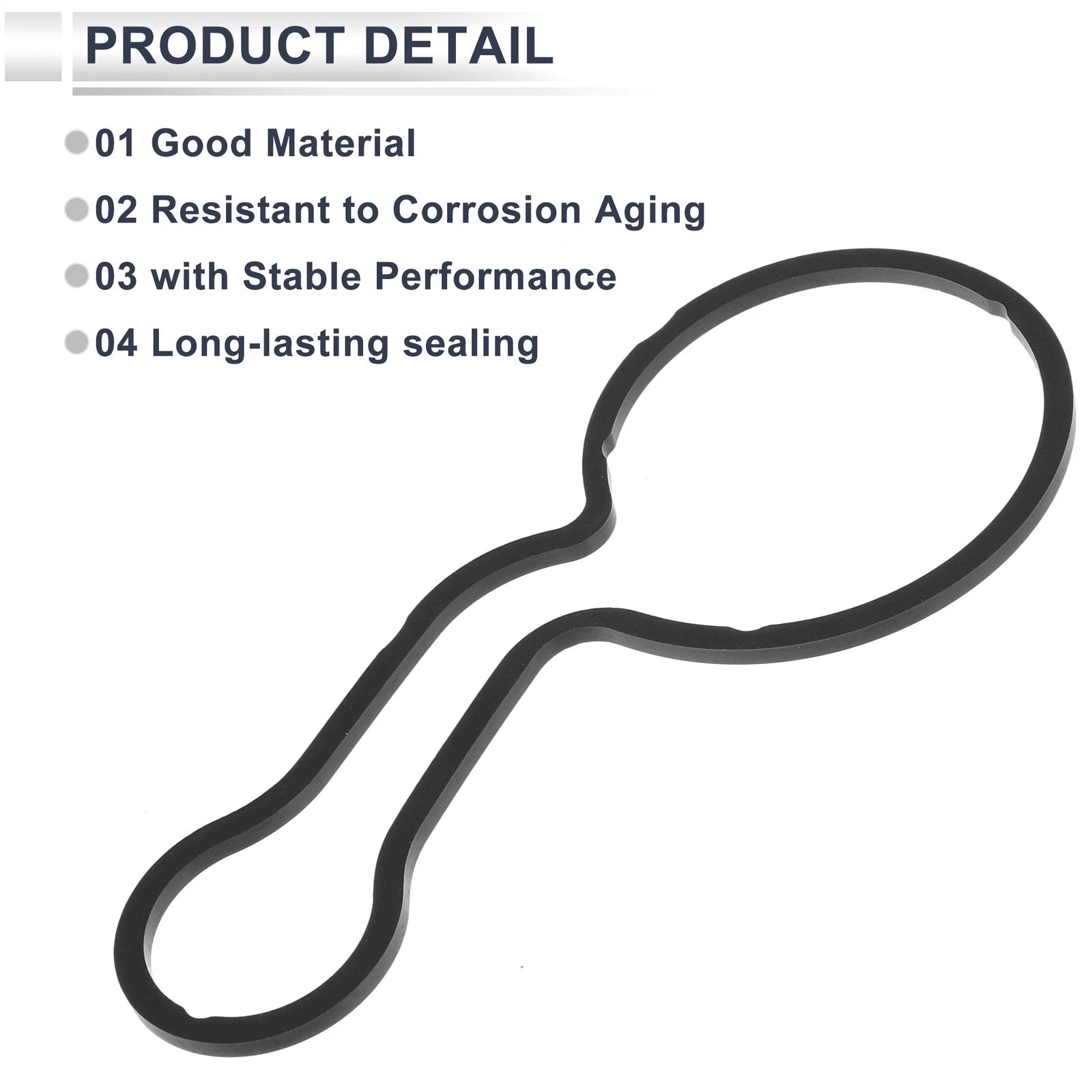 Water Pump Gasket No.19222PWA003 for Honda Fit (2007–2008) Rubber 1Pc