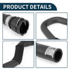 Radiator Hose Coolant Pipe for Audi A4 Quattro (2009–2016) 8K1819376J Rubber Black