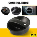 Set of 2 Control Knobs for Toyota Tacoma (2005–2011) HVAC A/C Fan