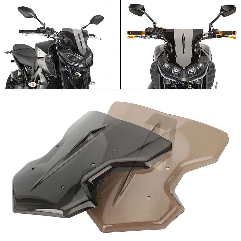 1pc ABS Front Windscreen for Yamaha MT-09 FZ-09 (2017–2018)