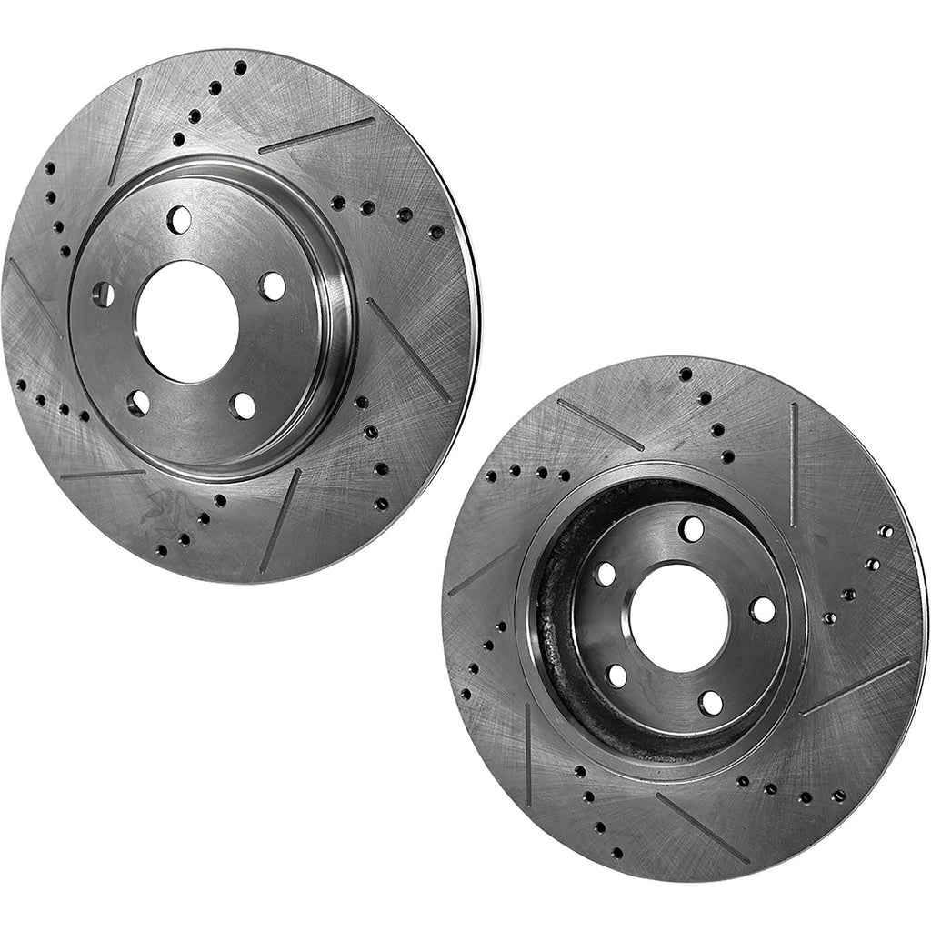 Rear Brake Disc Rotors for Toyota Highlander (2008–2013)