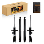Set of 4 Front Rear Shocks Struts for Saturn Vue (2002–2007)