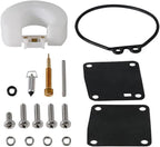 Carburetor Repair Kit for Yamaha 3 6 8 HP Outboard Engines (6G1-W0093, 6N0-W0093)
