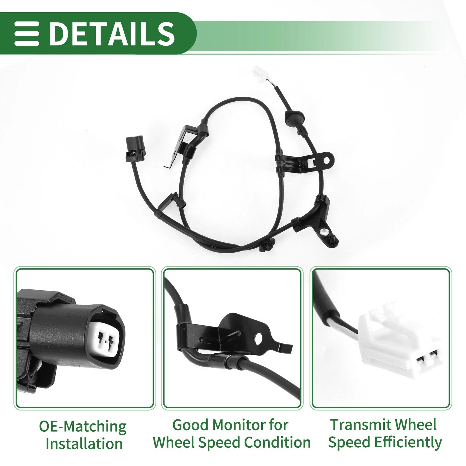 ABS Wheel Speed Sensor No. 8951612040 for Toyota Corolla (2014–2019)