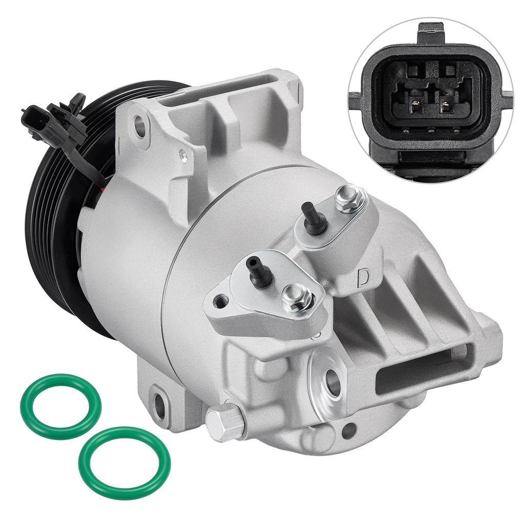 AC Compressor 6-Groove for Nissan NV200 (2013–2021) & Chevy City Express (2015–2018)