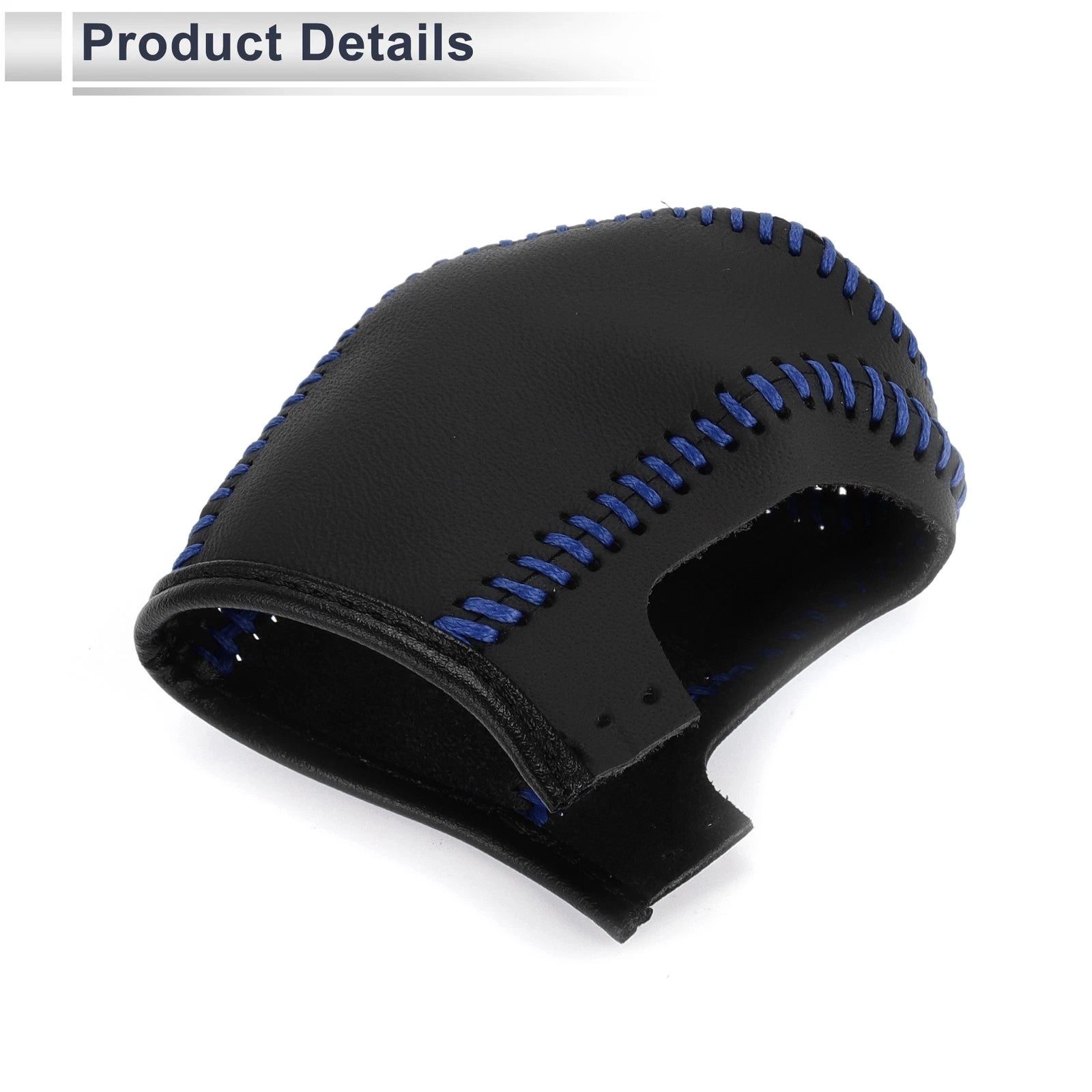 Gear Shift Knob Cover for Toyota Camry (2019–2022) Black Carbon Fiber Blue