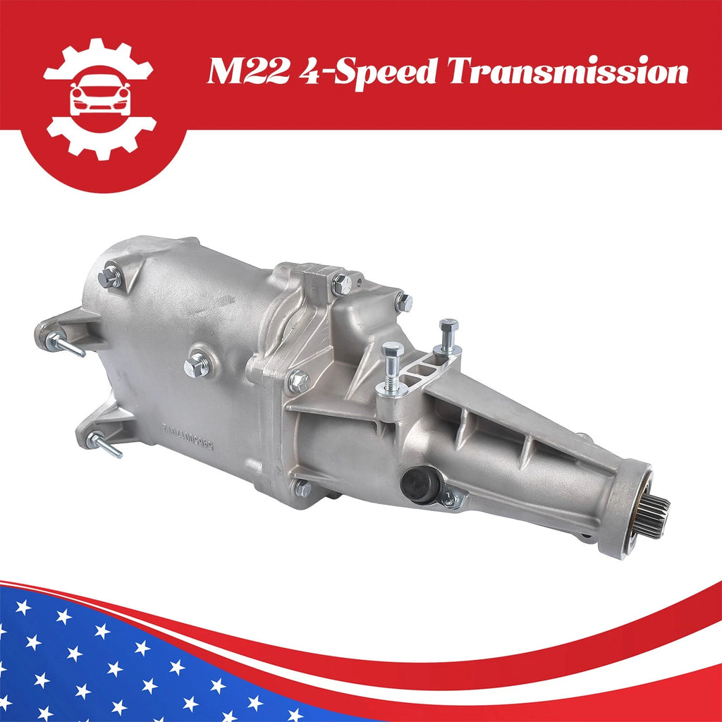 4-Speed Transmission for Pontiac (M22, 10 Spline)