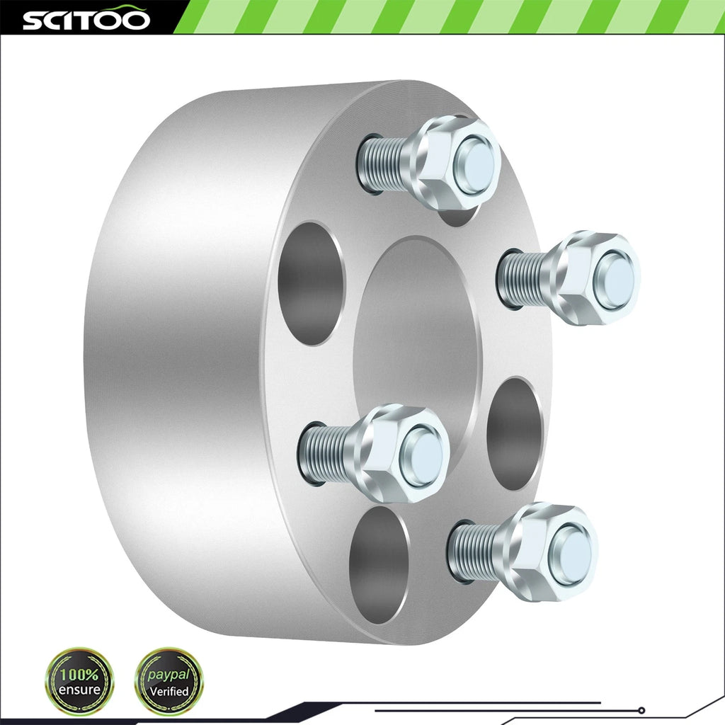 2Pcs Wheel Spacers 4x4" 4x101.6 2" 1/2"x20 for EZGO Club Car Golf Cart