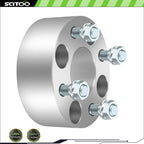 2Pcs Wheel Spacers 4x4" 4x101.6 2" 1/2"x20 for EZGO Club Car Golf Cart