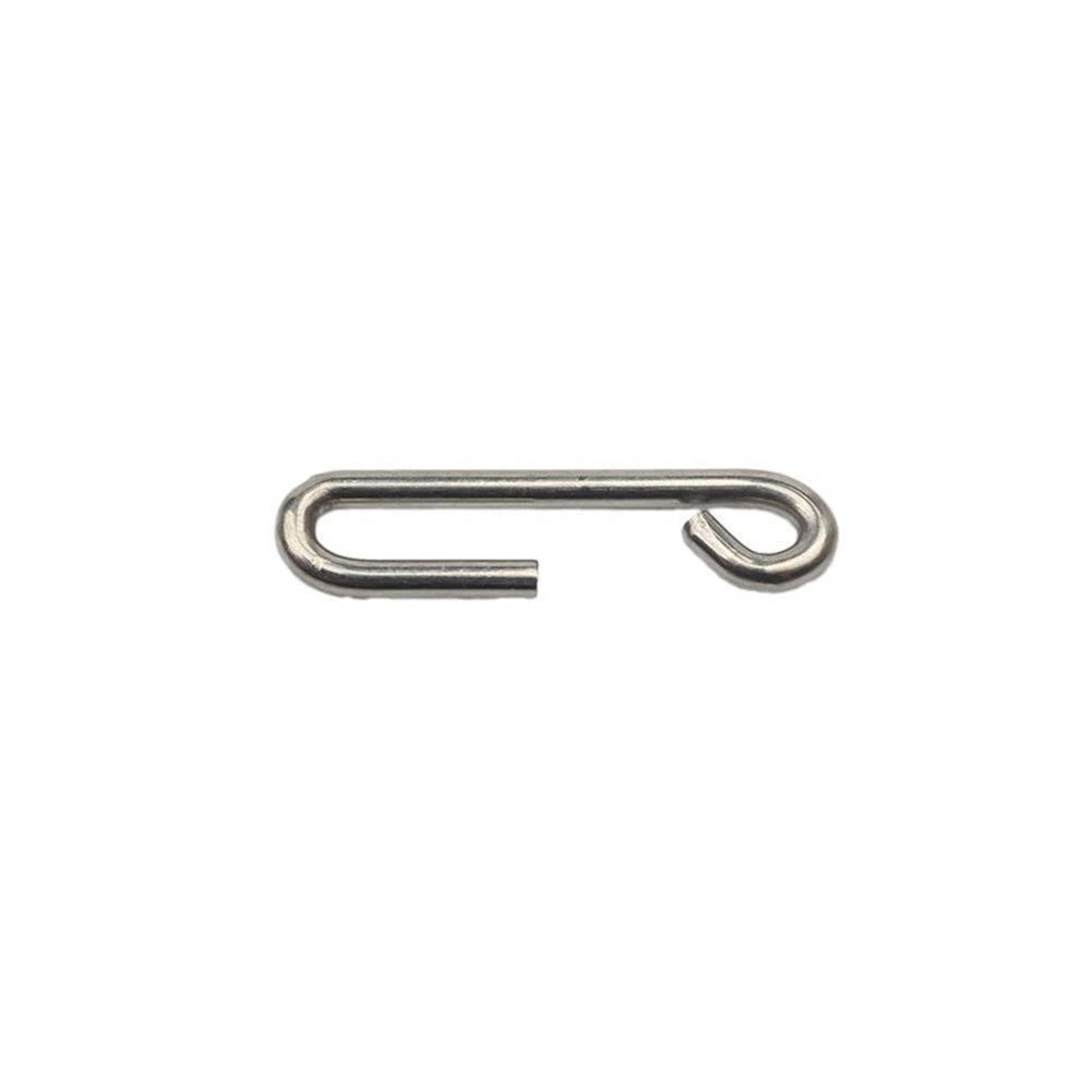 Change Snaps Connector Fishing Hook for Quick Change (Silver Stainless Steel)