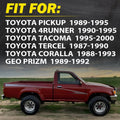 Pair Brown Interior Door Handles for Toyota 4Runner Pickup (1989–1995)