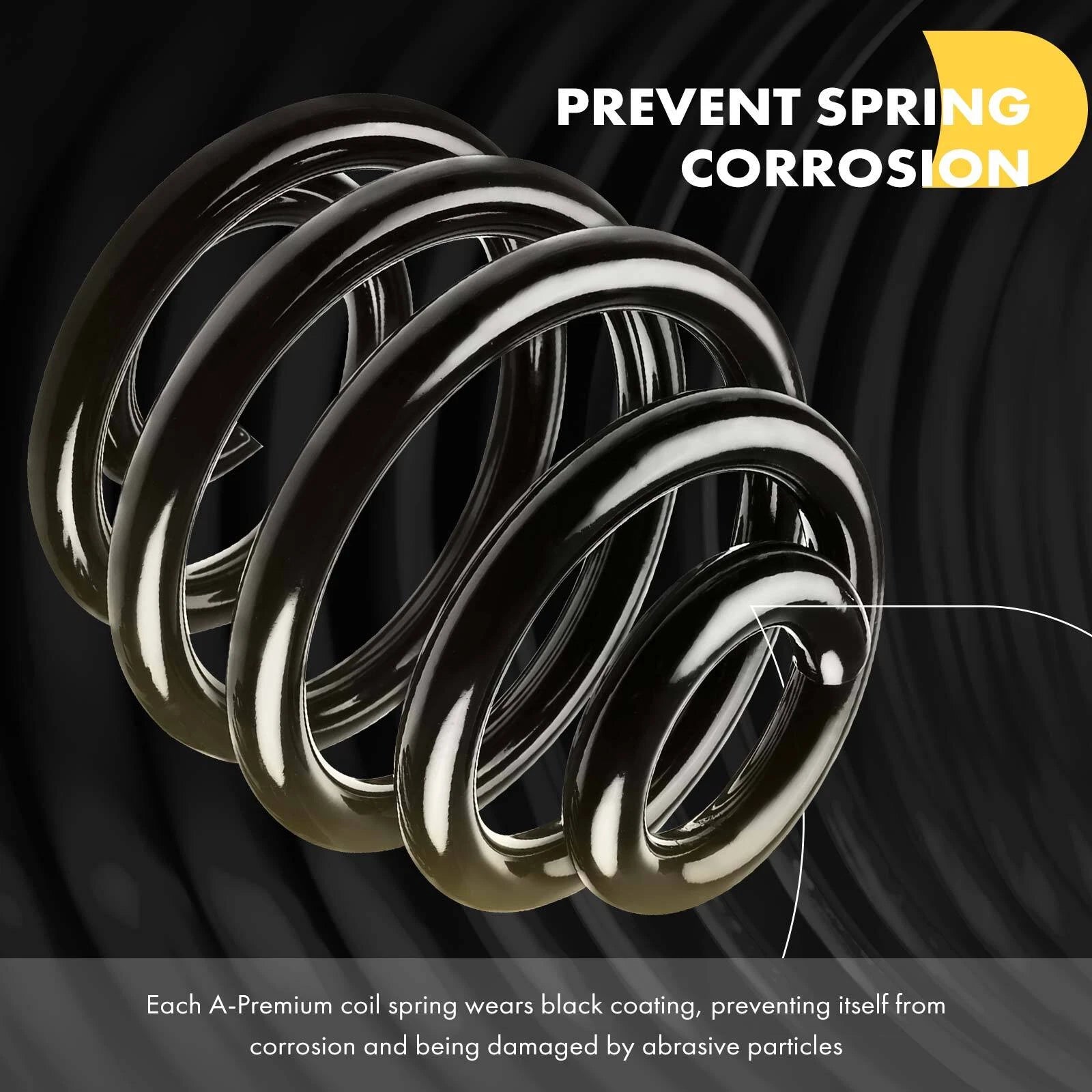 2X Front Coil Springs for Chevrolet Impala (2000–2013) Buick LaCrosse (2005–2009)