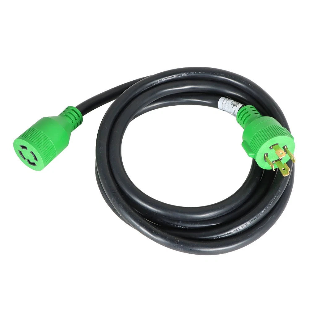 30 Amp Generator Extension Cord for NEMA L14-30P/L14-30R (10FT)