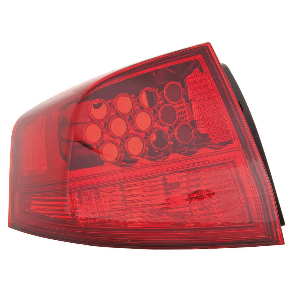Replacement Driver Side Outer Tail Light Lens/Housing For 2010-2013 Acura MDX
