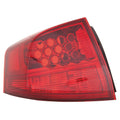 Replacement Driver Side Outer Tail Light Lens/Housing For 2010-2013 Acura MDX