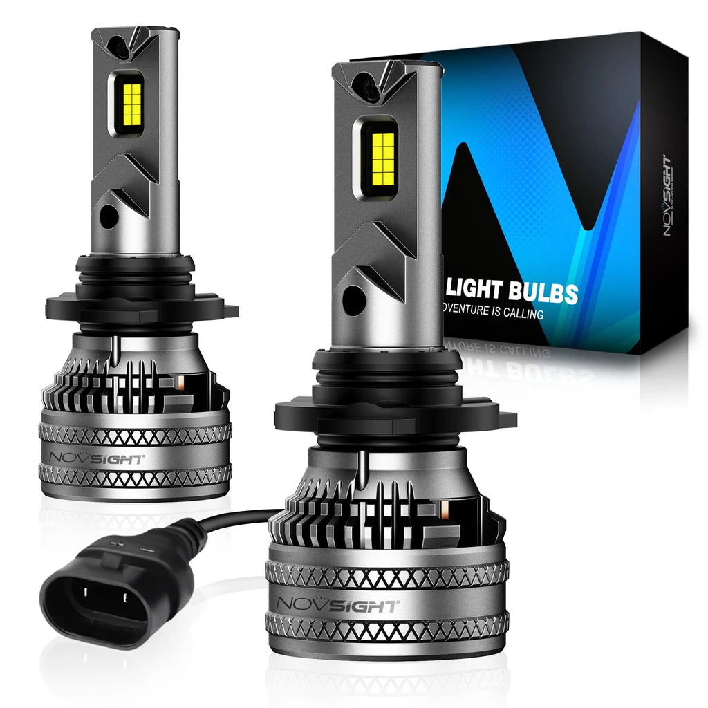 2X 9006 HB4 LED Headlight Bulbs 200W 40000LM 6500K for