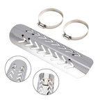 Steel Exhaust Muffler Pipe Heat Deflector Cover for Motorcycle Scooter