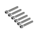 6pcs M10x55mm Titanium Torx Head Flange Bolts for Motorcycle Bike